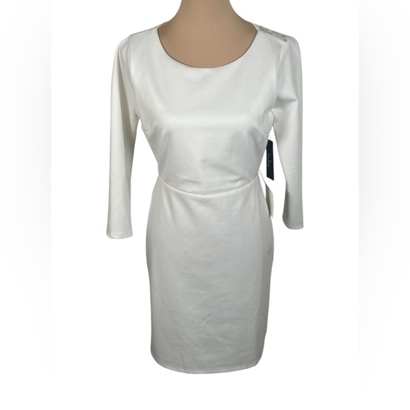 Lulus ~ 🤍Love Language White Lace Bodycon Backless
Dress NWT Small - Picture 3 of 13